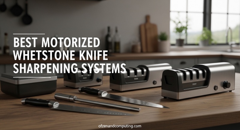 Best Motorized Whetstone Knife Sharpening Systems