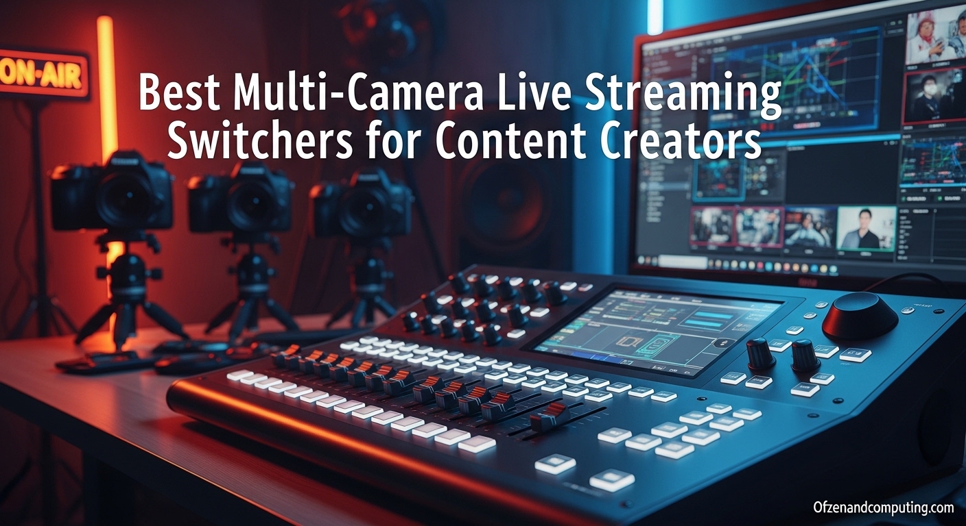 Best Multi-Camera Live Streaming Switchers for Content Creators