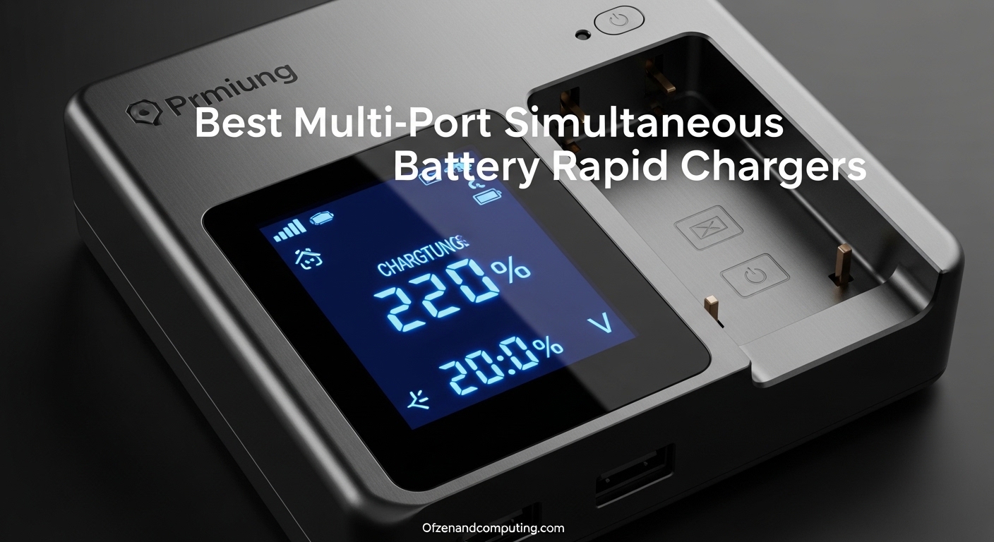 Best Multi-Port Simultaneous Battery Rapid Chargers