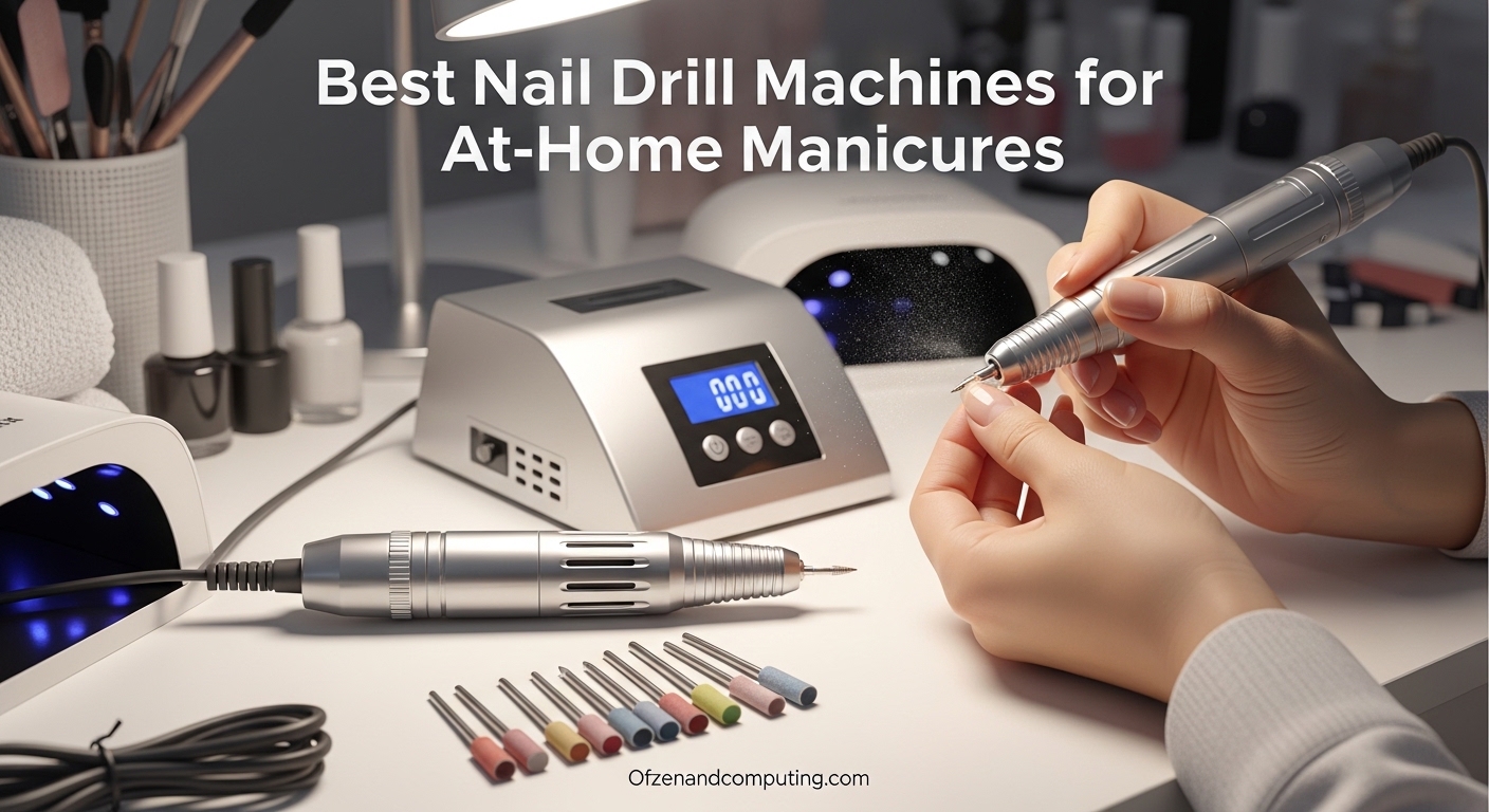 Best Nail Drill Machines for At-Home Manicures