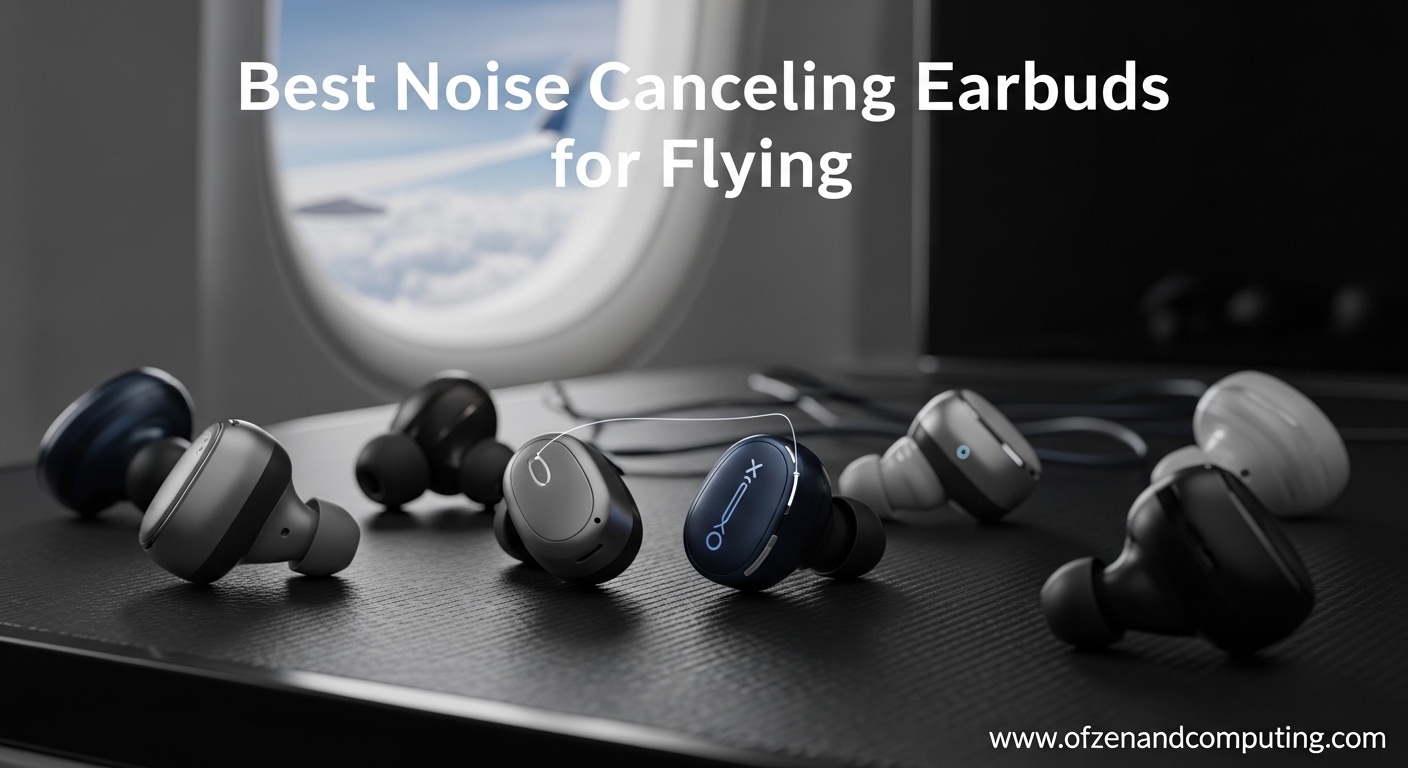 Best Noise Canceling Earbuds for Flying