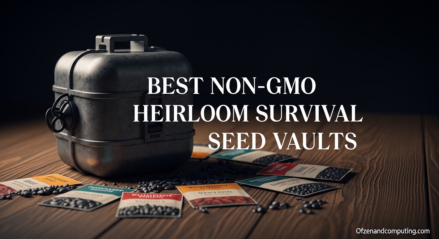 Best Non-GMO Heirloom Survival Seed Vaults