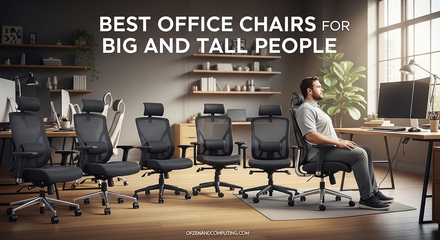 Best Office Chairs for Big and Tall People