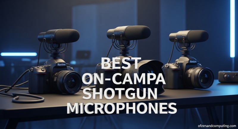 Best On-Camera Shotgun Microphones