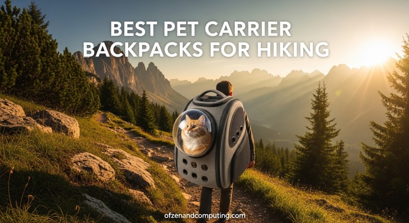 Best Pet Carrier Backpacks for Hiking