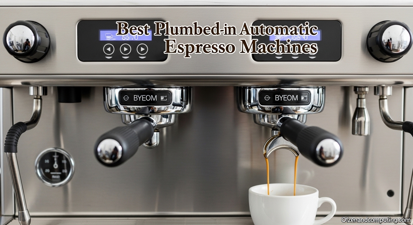 Best Plumbed-In Automatic Espresso Machines