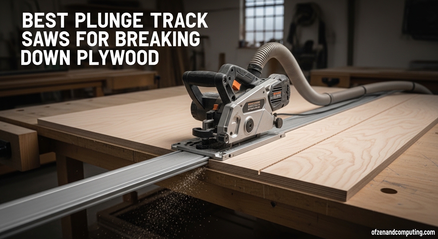 Best Plunge Track Saws for Breaking Down Plywood