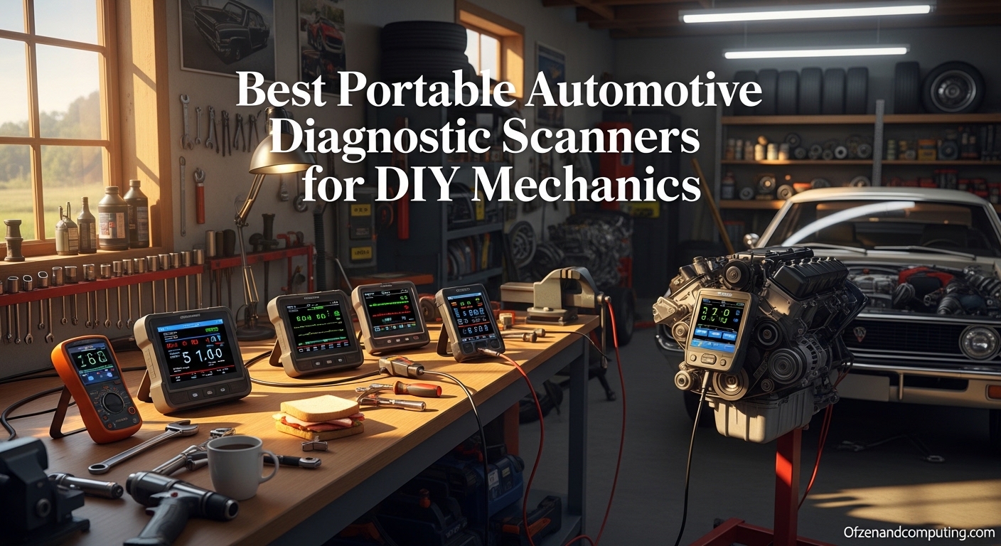 Best Portable Automotive Diagnostic Scanners for DIY Mechanics