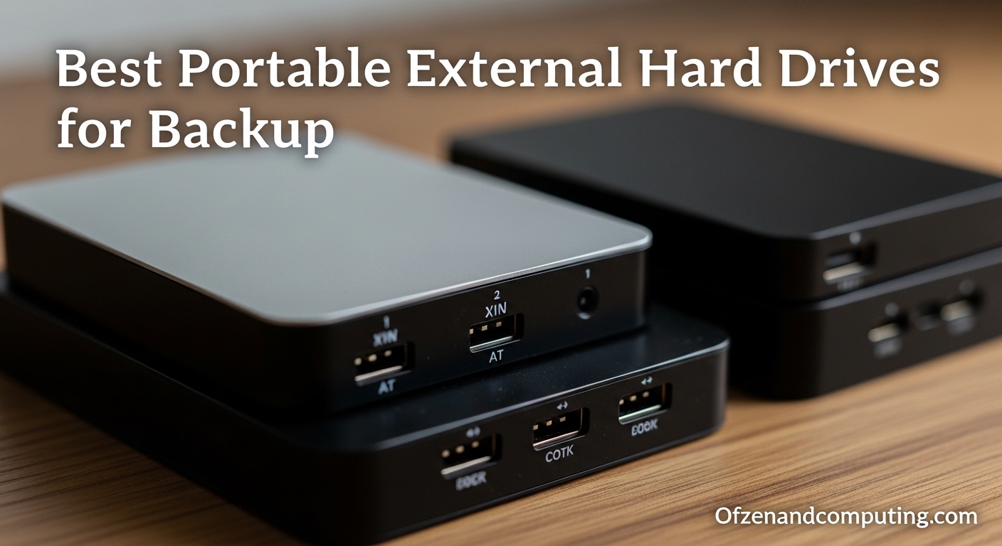 Best Portable External Hard Drives for Backup