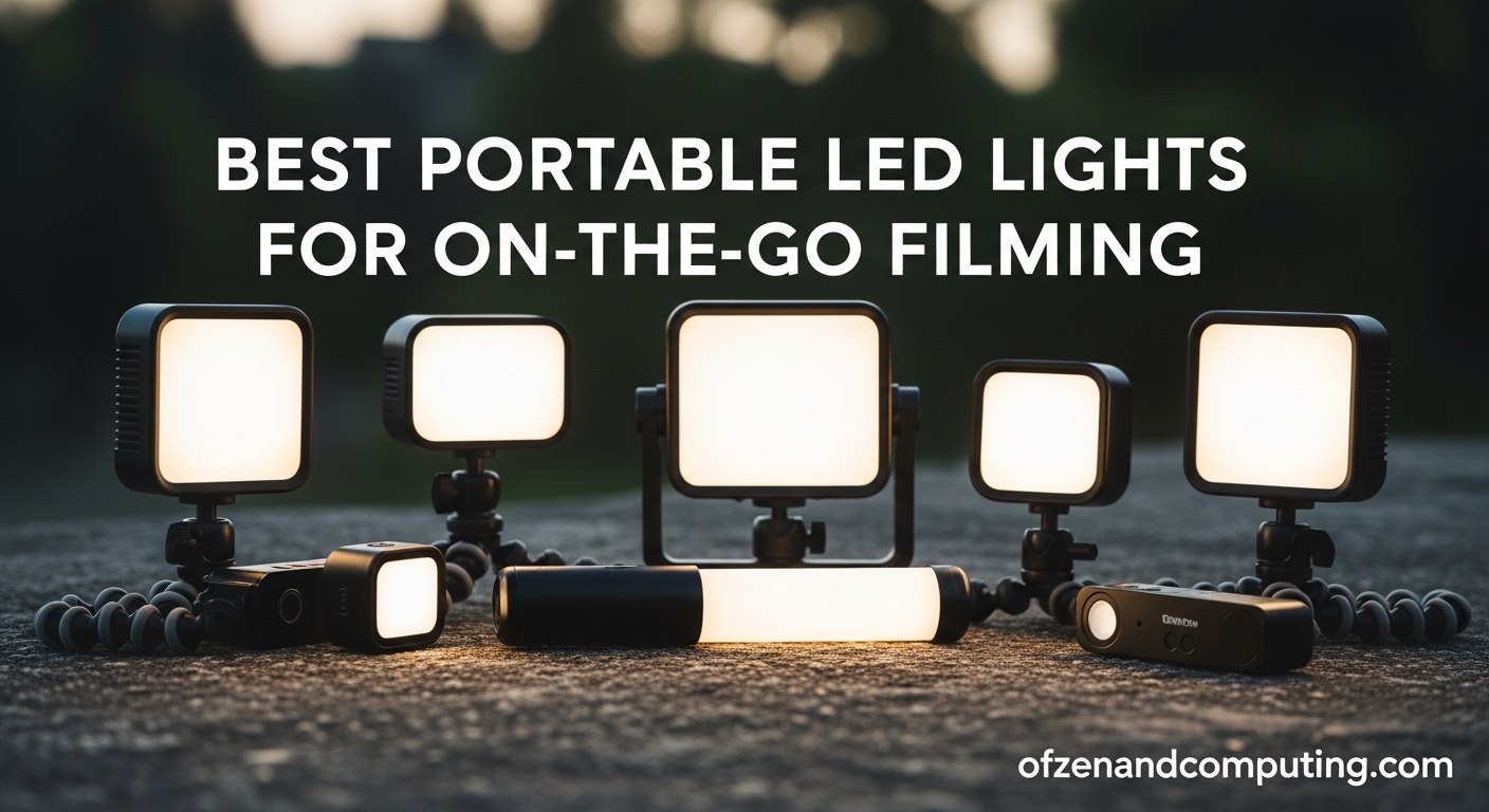 Best Portable LED Lights for On-the-Go Filming