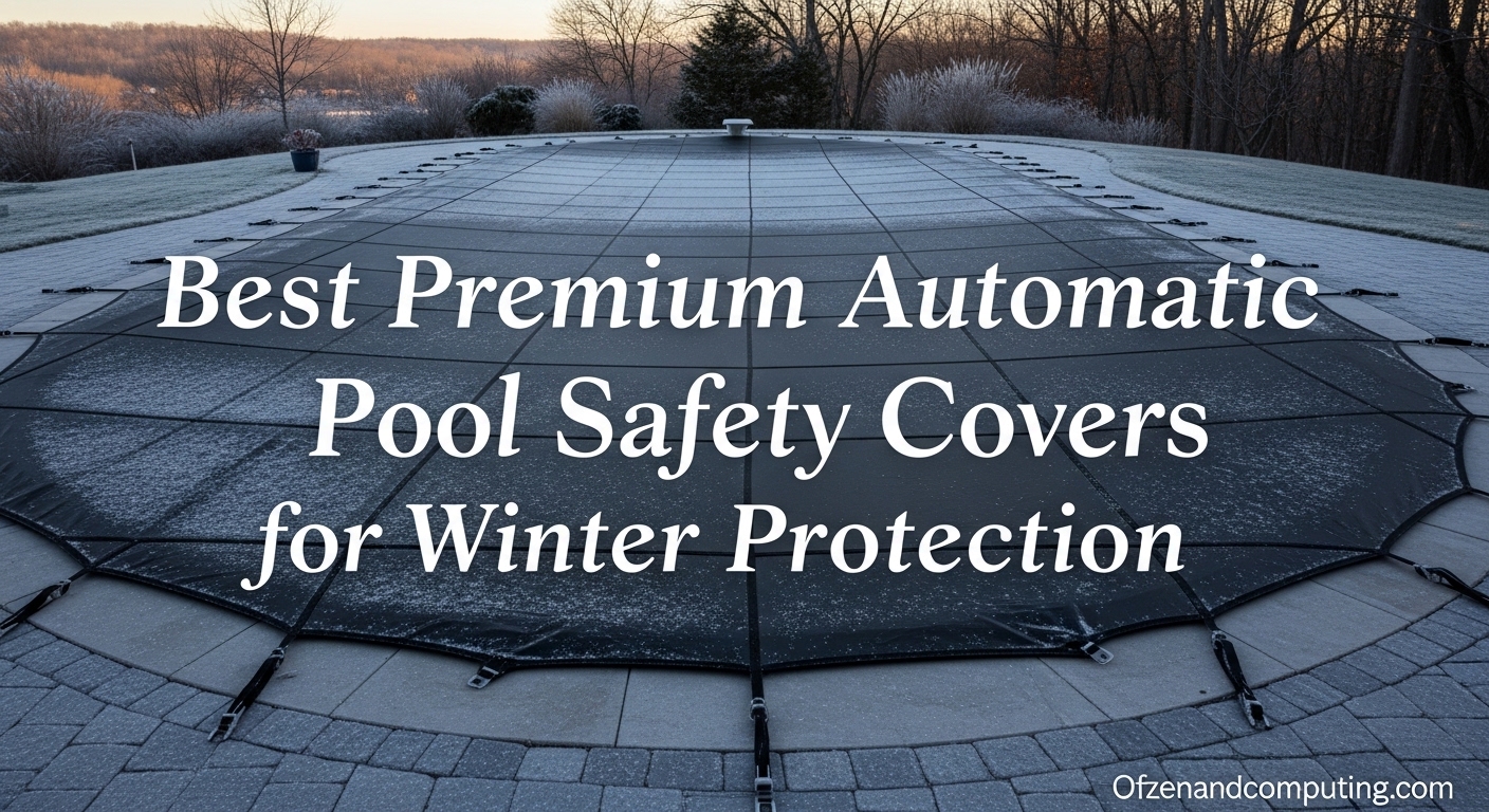 Best Premium Automatic Pool Safety Covers for Winter Protection
