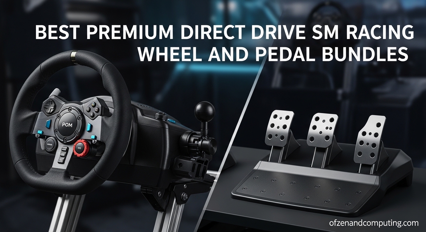 Best Premium Direct Drive Sim Racing Wheel and Pedal Bundles