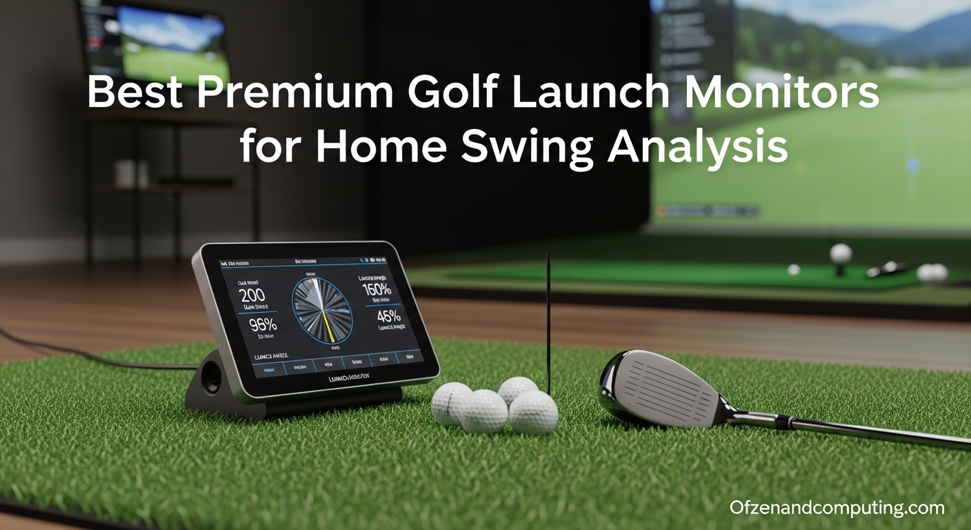 Best Premium Golf Launch Monitors for Home Swing Analysis