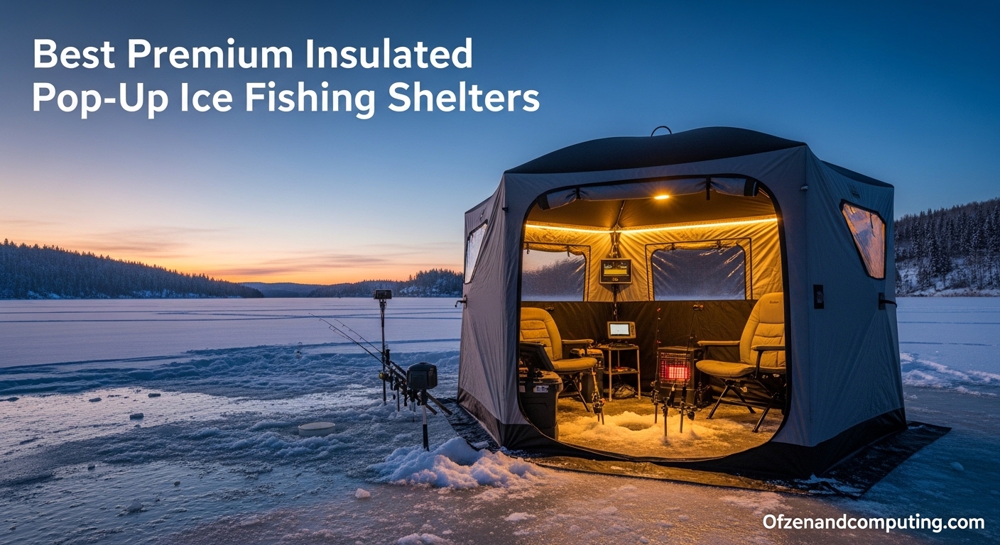Best Premium Insulated Pop-Up Ice Fishing Shelters
