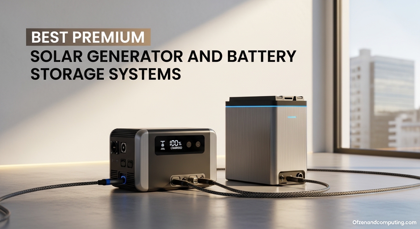 Best Premium Solar Generator and Battery Storage Systems