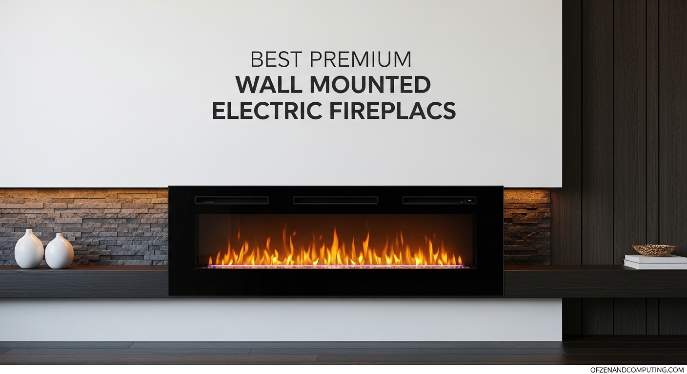 Best Premium Wall Mounted Electric Fireplaces