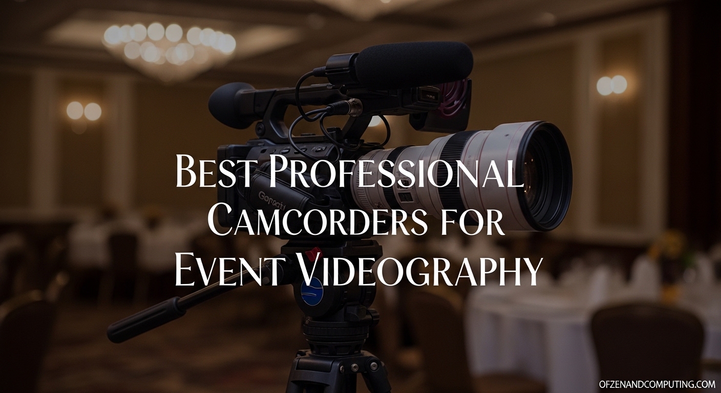 Best Professional Camcorders for Event Videography