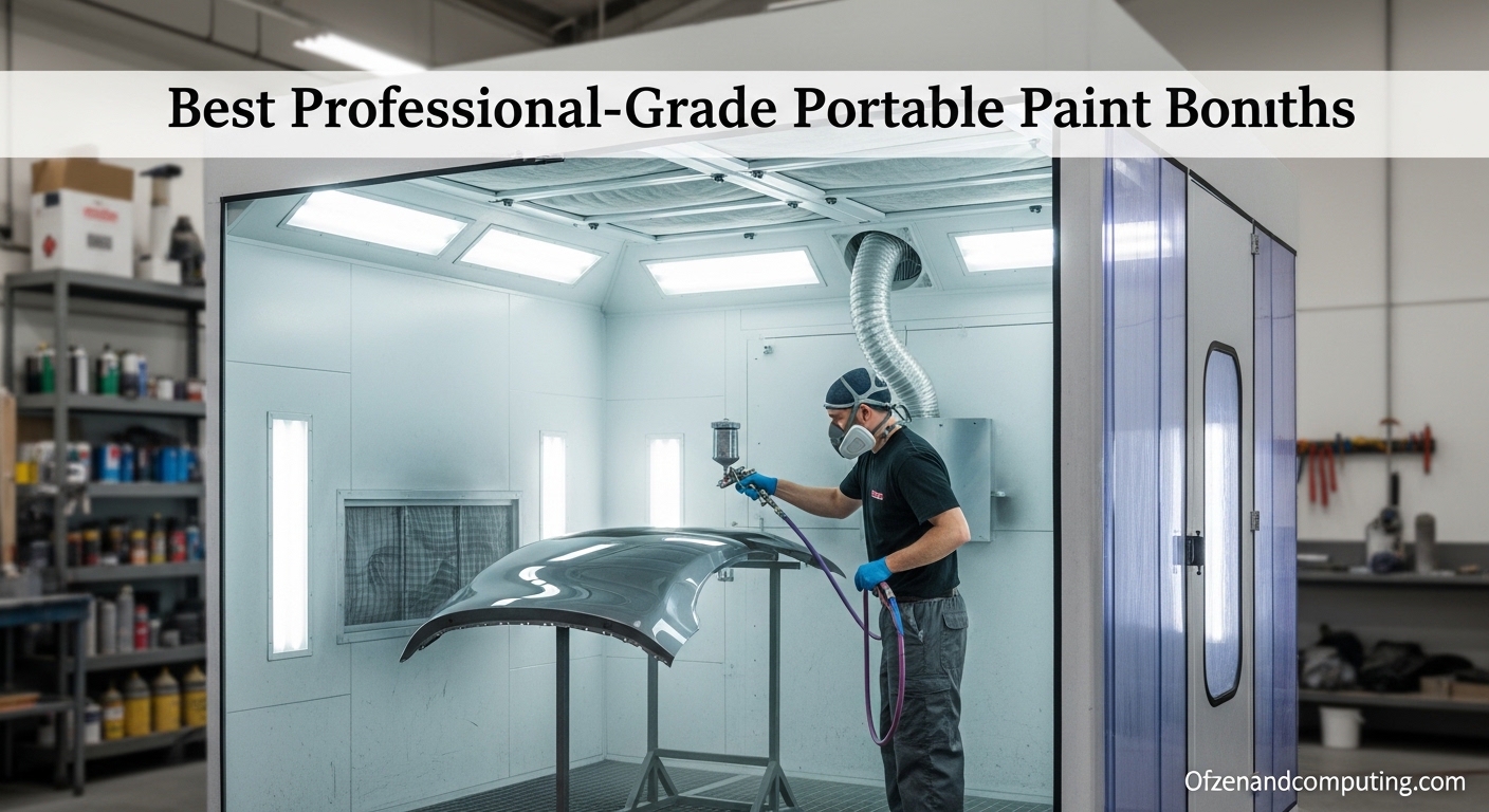 Best Professional-Grade Portable Paint Booths