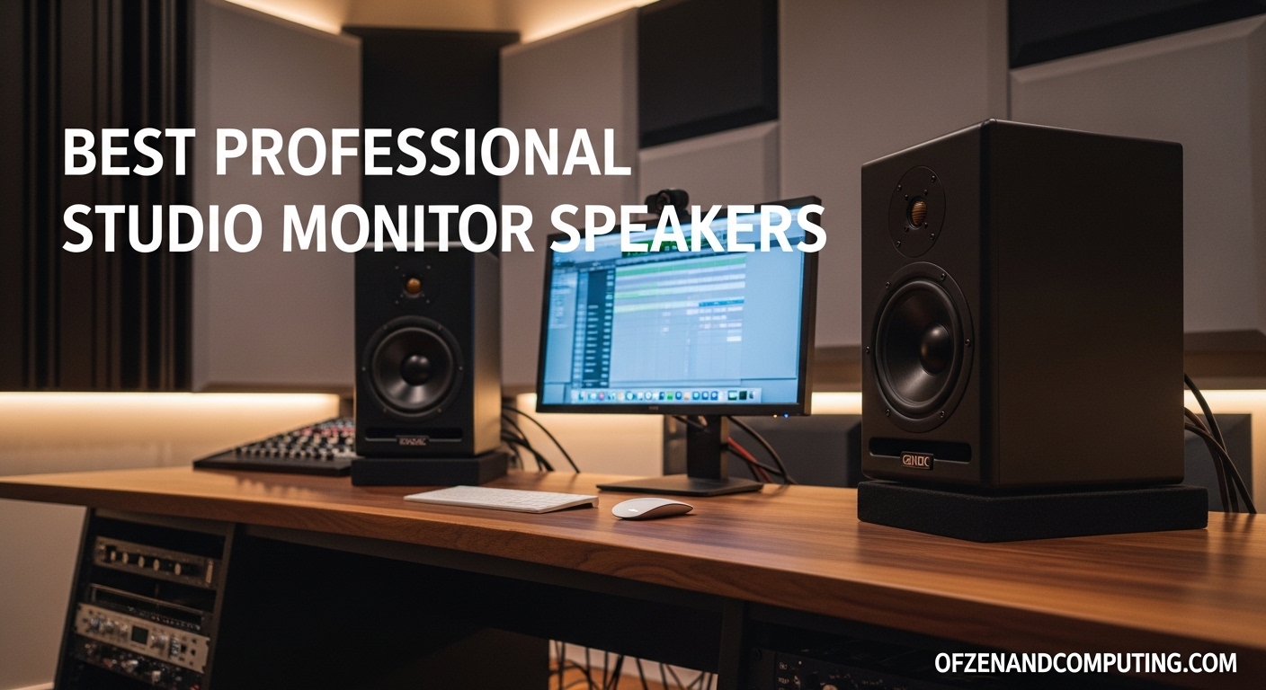 Best Professional Studio Monitor Speakers