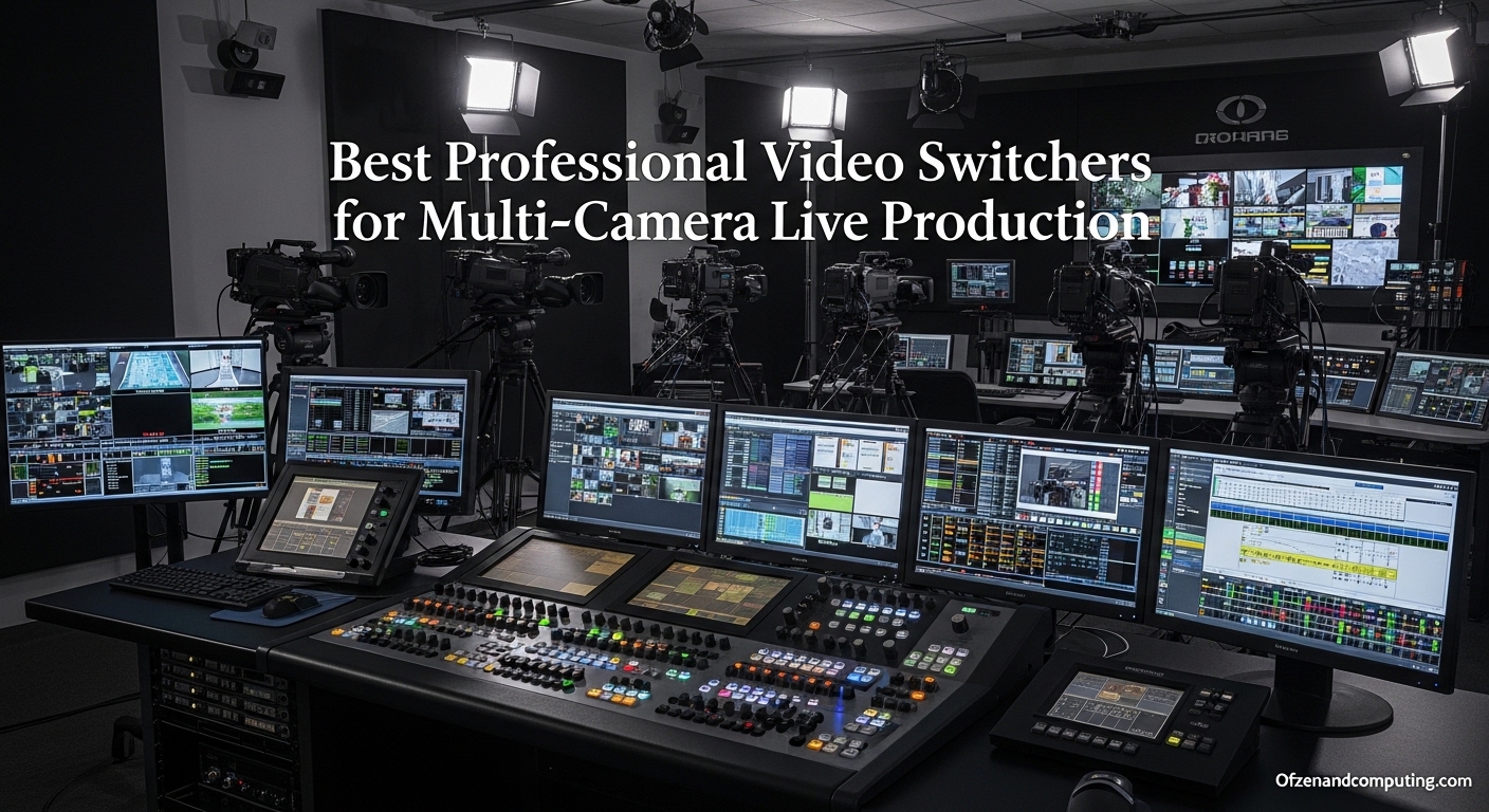 Best Professional Video Switchers for Multi-Camera Live Production
