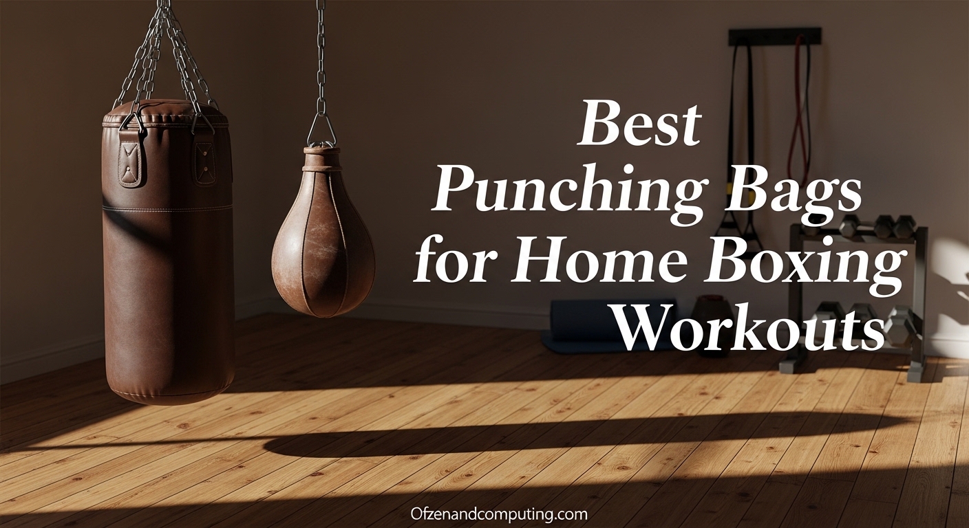 Best Punching Bags for Home Boxing Workouts