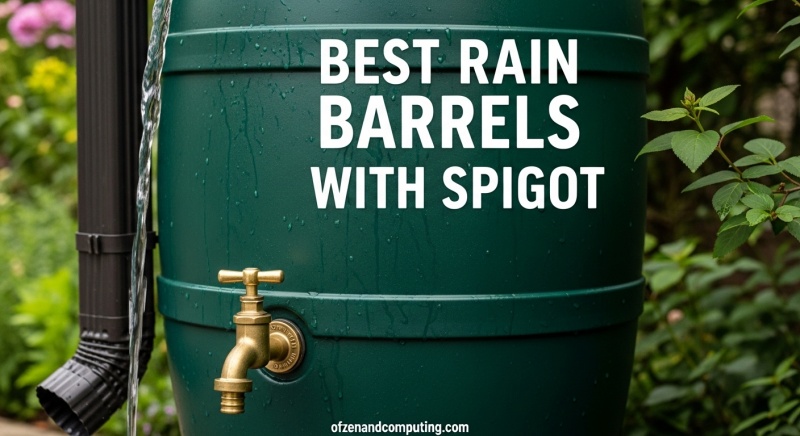 Best Rain Barrels With Spigot