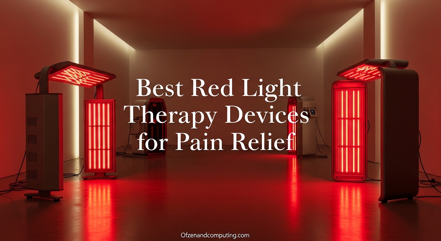 Best Red Light Therapy Devices for Pain Relief