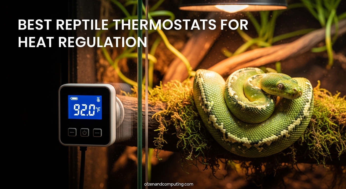Best Reptile Thermostats for Heat Regulation
