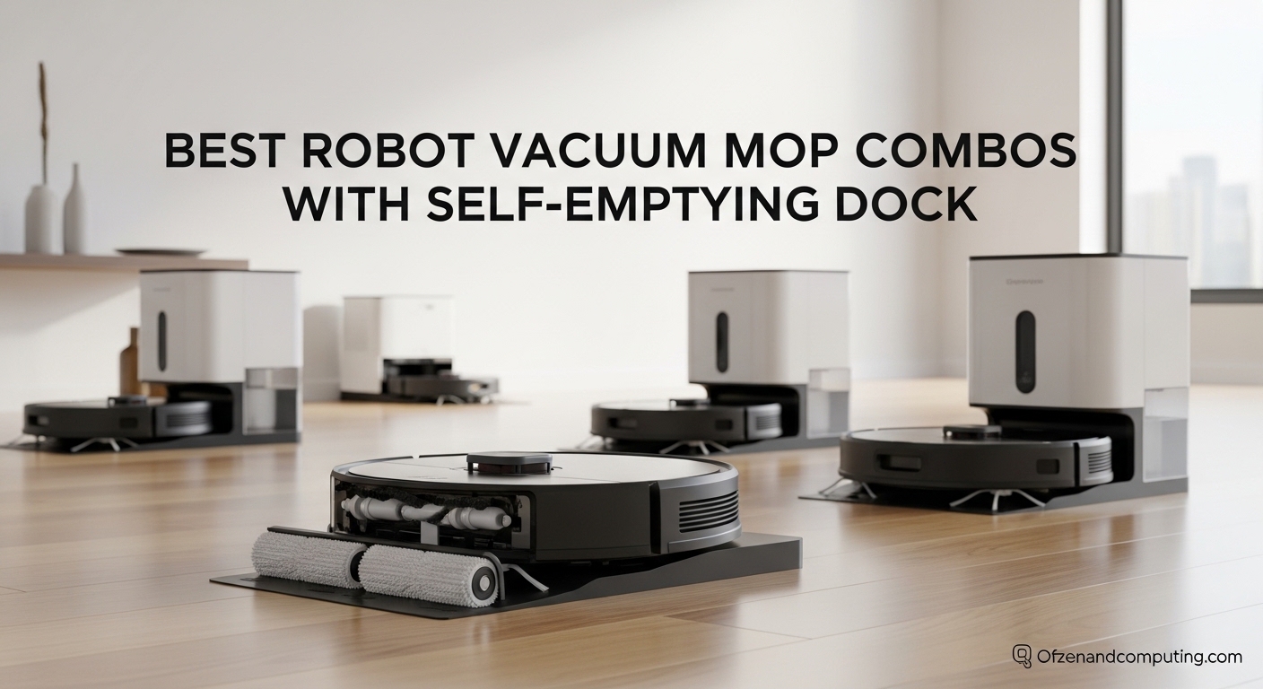 Best Robot Vacuum Mop Combos with Self-Emptying Dock