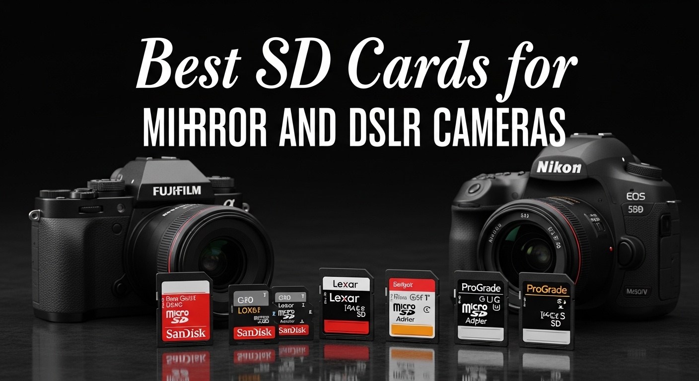 Best SD Cards for Mirrorless and DSLR Cameras