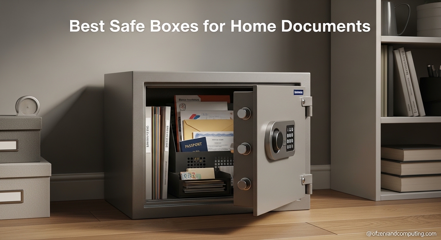 Best Safe Boxes for Home Documents