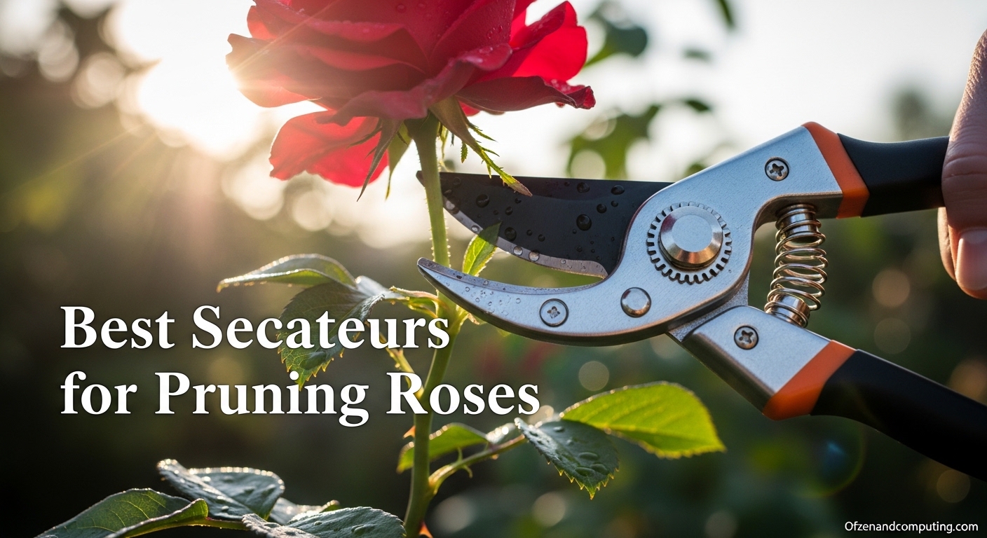 Best Secateurs for Pruning Roses