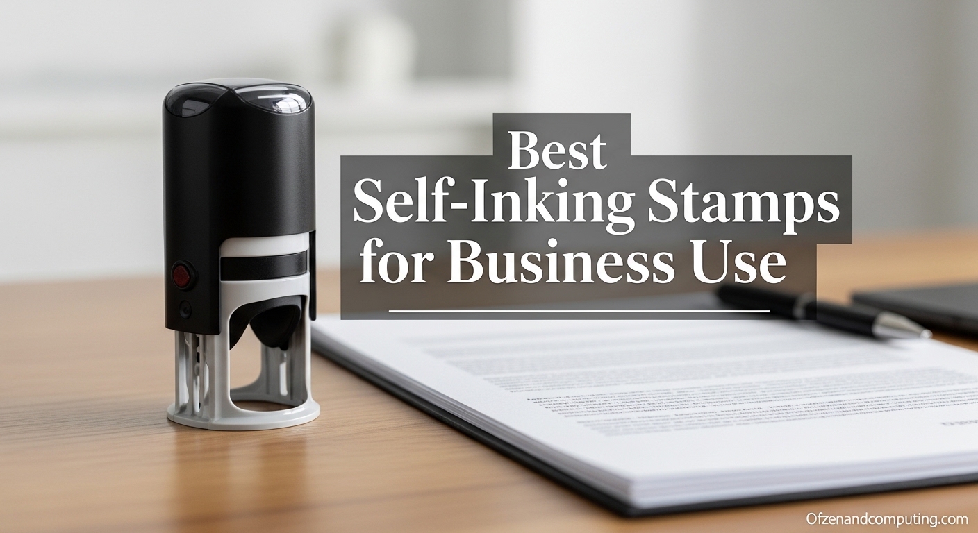 Best Self-Inking Stamps for Business Use