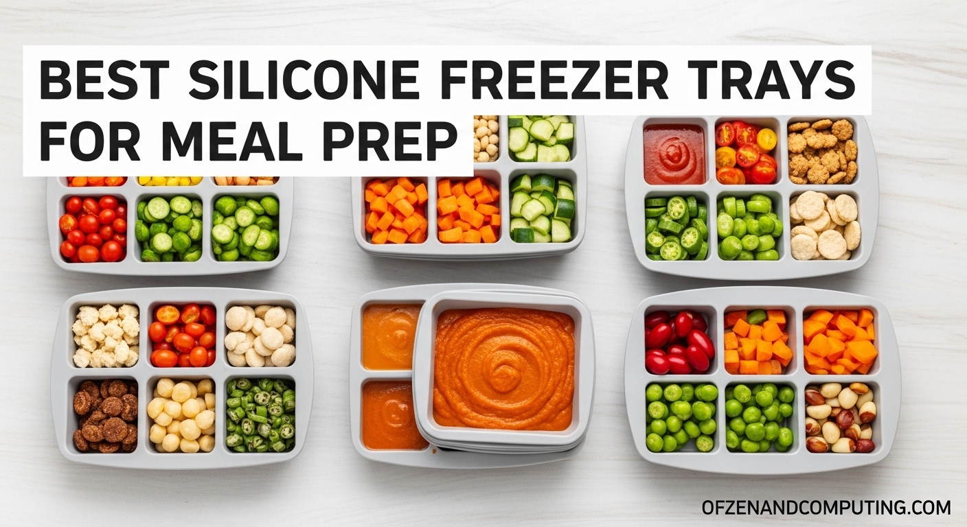 Best Silicone Freezer Trays for Meal Prep