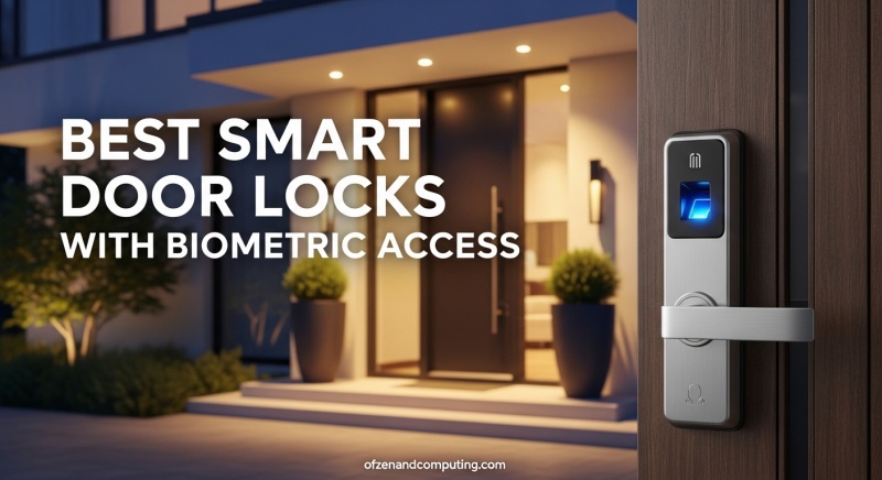 Best Smart Door Locks with Biometric Access