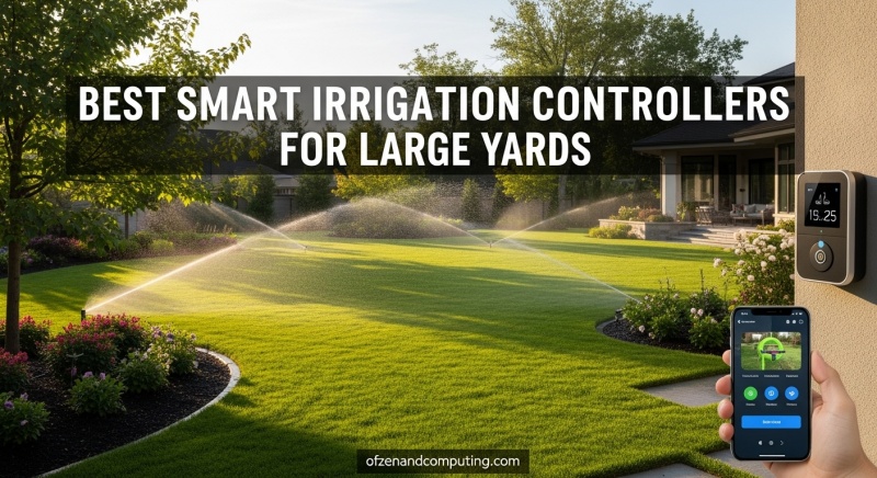 Best Smart Irrigation Controllers for Large Yards