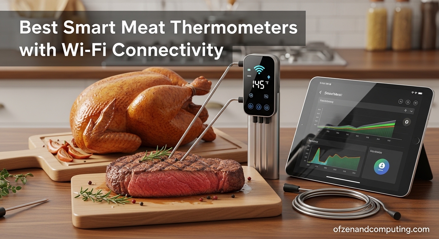 Best Smart Meat Thermometers with Wi-Fi Connectivity