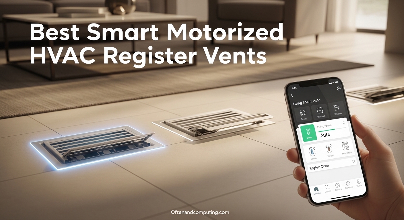 Best Smart Motorized HVAC Register Vents