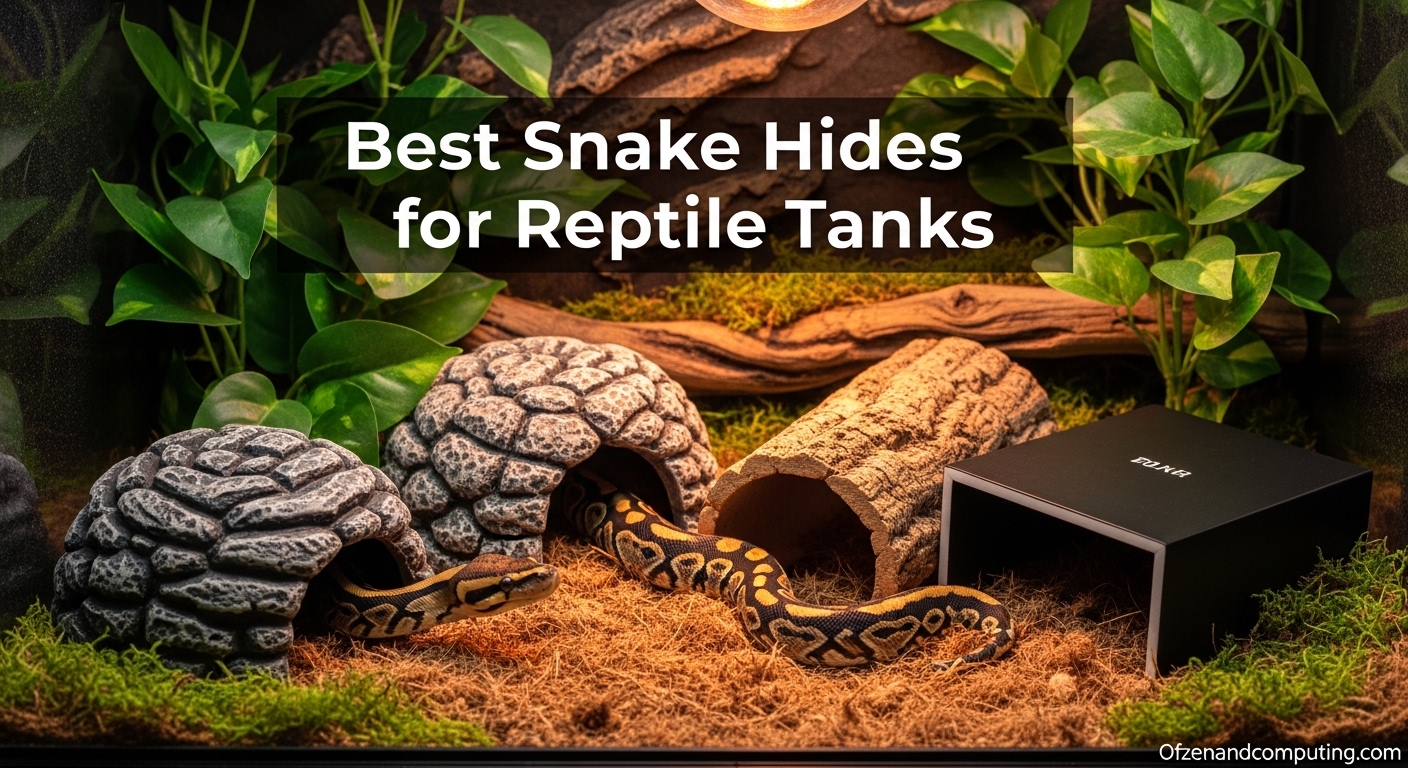 Best Snake Hides for Reptile Tanks