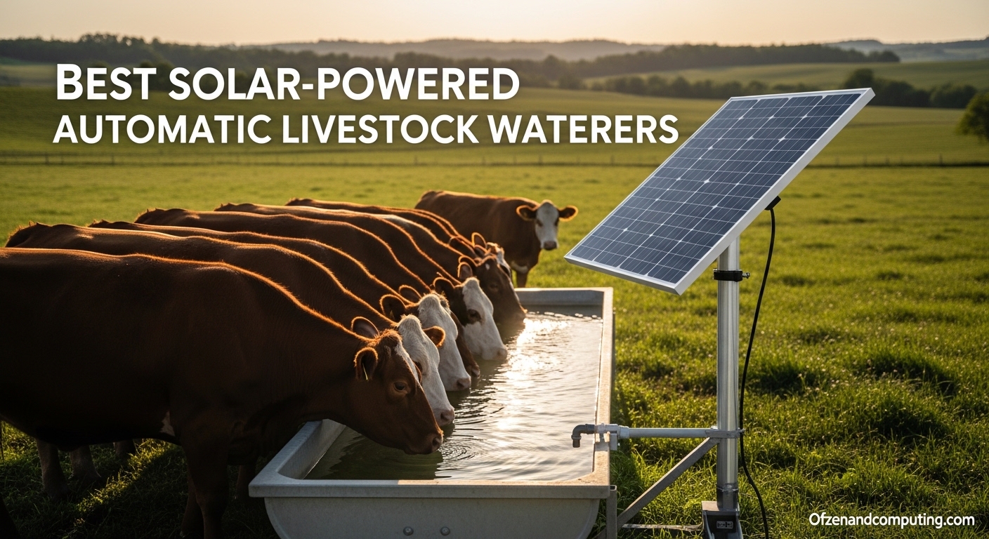 Best Solar-Powered Automatic Livestock Waterers