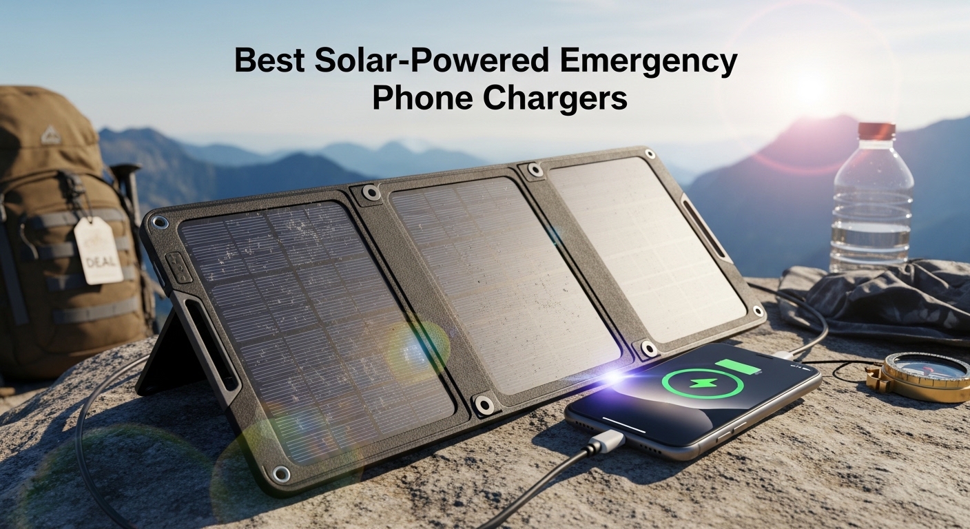 Best Solar-Powered Emergency Phone Chargers