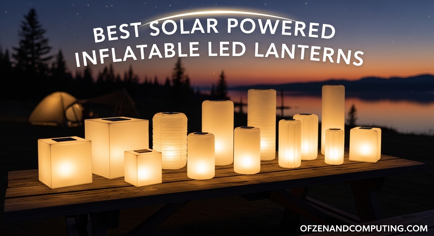 Best Solar Powered Inflatable LED Lanterns