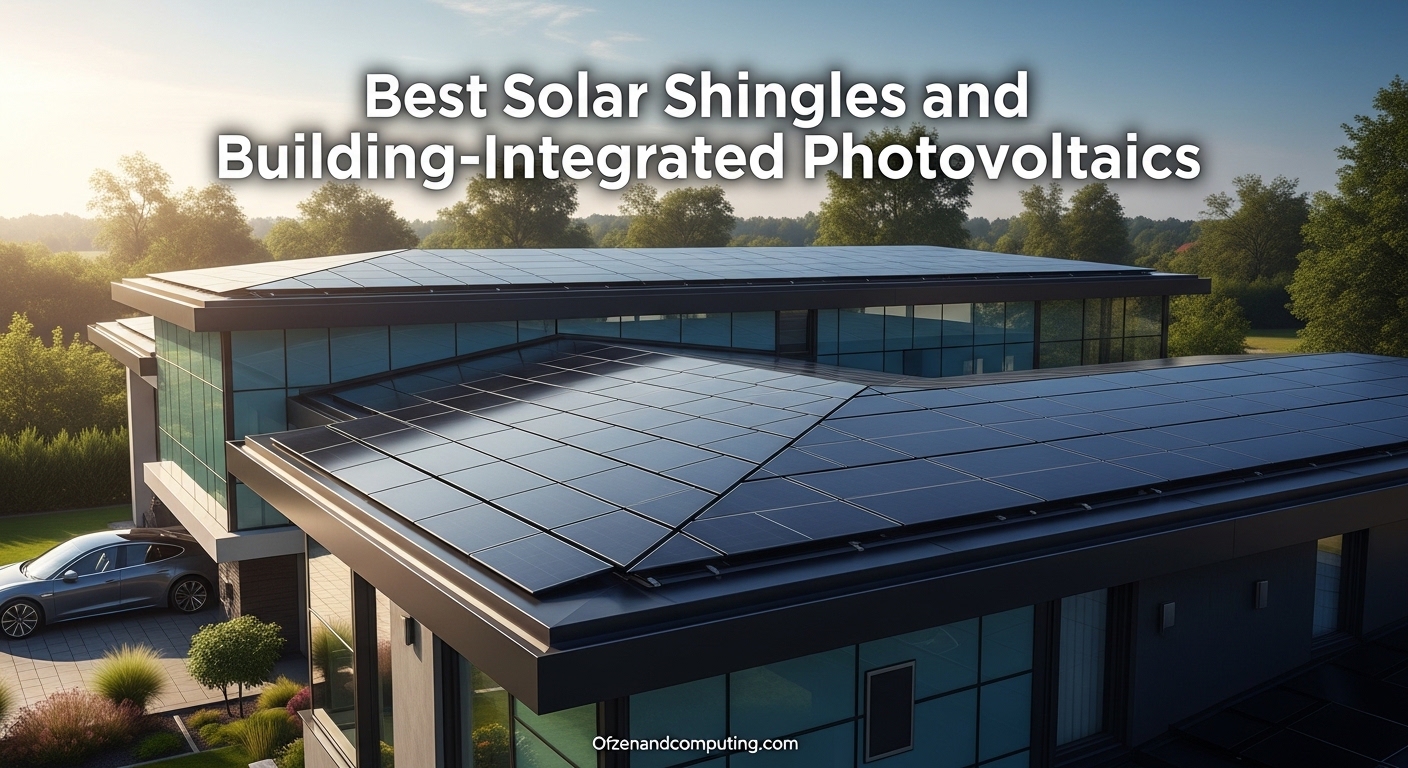 Best Solar Shingles and Building-Integrated Photovoltaics