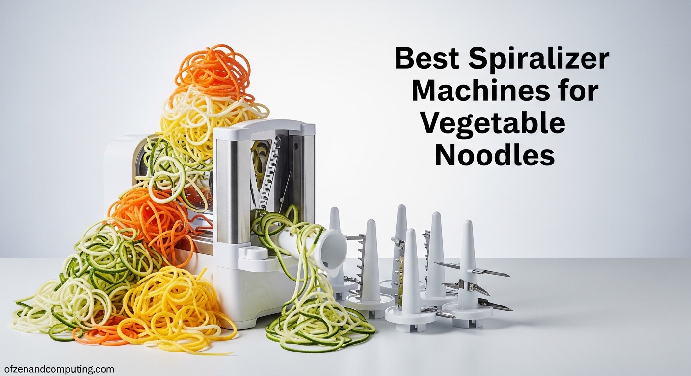 Best Spiralizer Machines for Vegetable Noodles