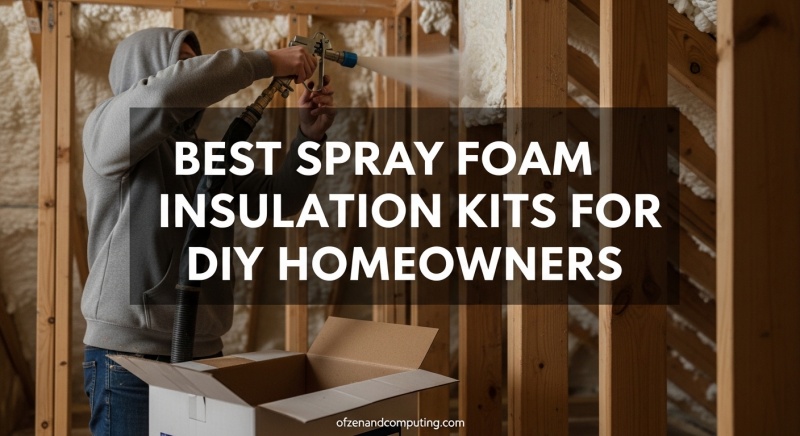 Best Spray Foam Insulation Kits for DIY Homeowners