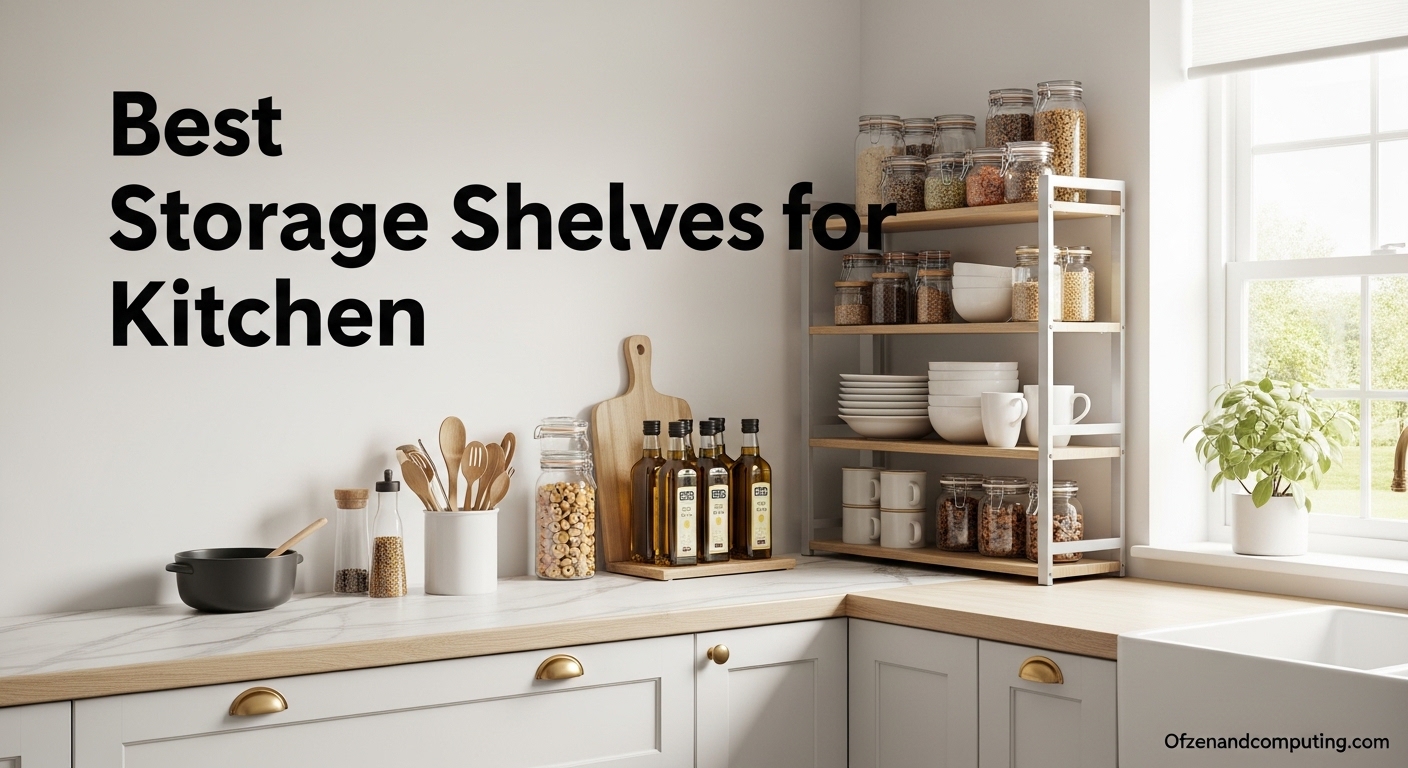 Best Storage Shelves for Kitchen