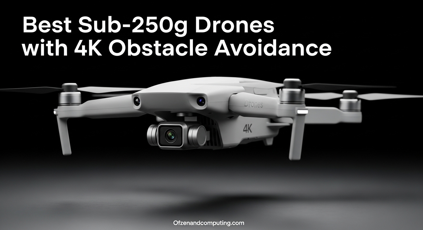 Best Sub-250g Drones with 4K Obstacle Avoidance