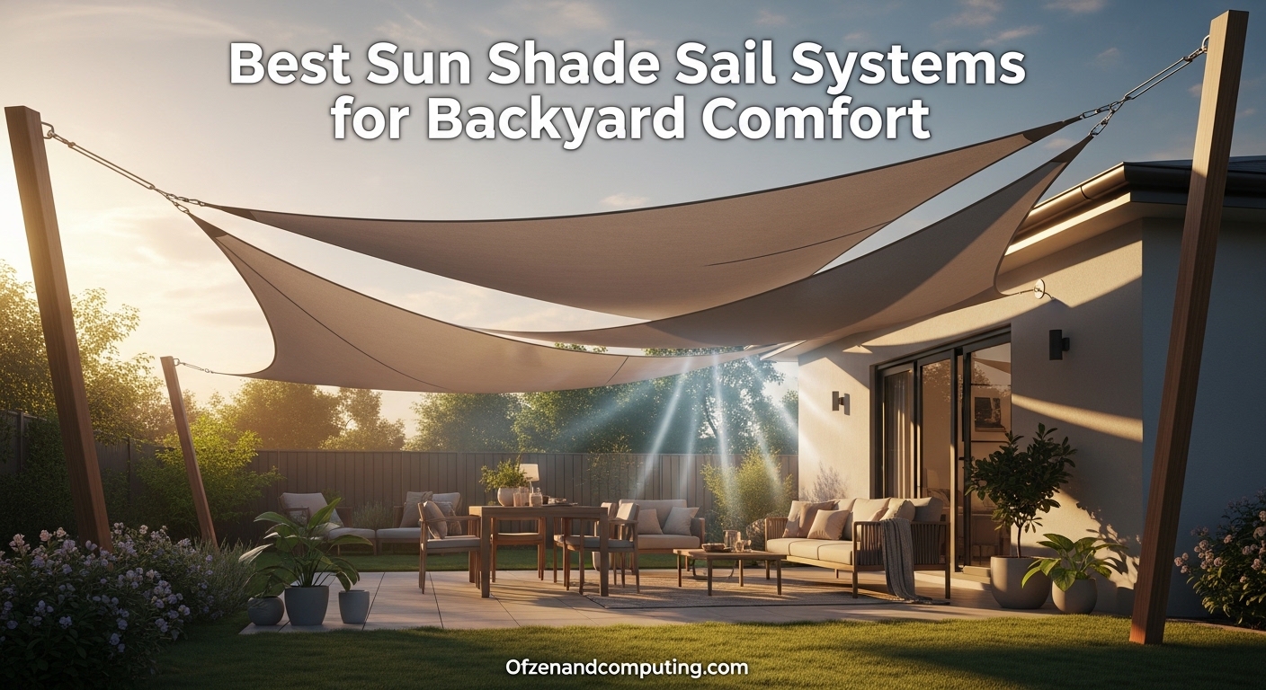 Best Sun Shade Sail Systems for Backyard Comfort