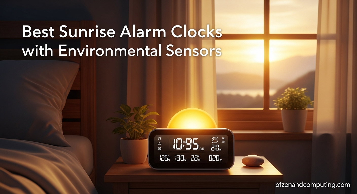 Best Sunrise Alarm Clocks with Environmental Sensors