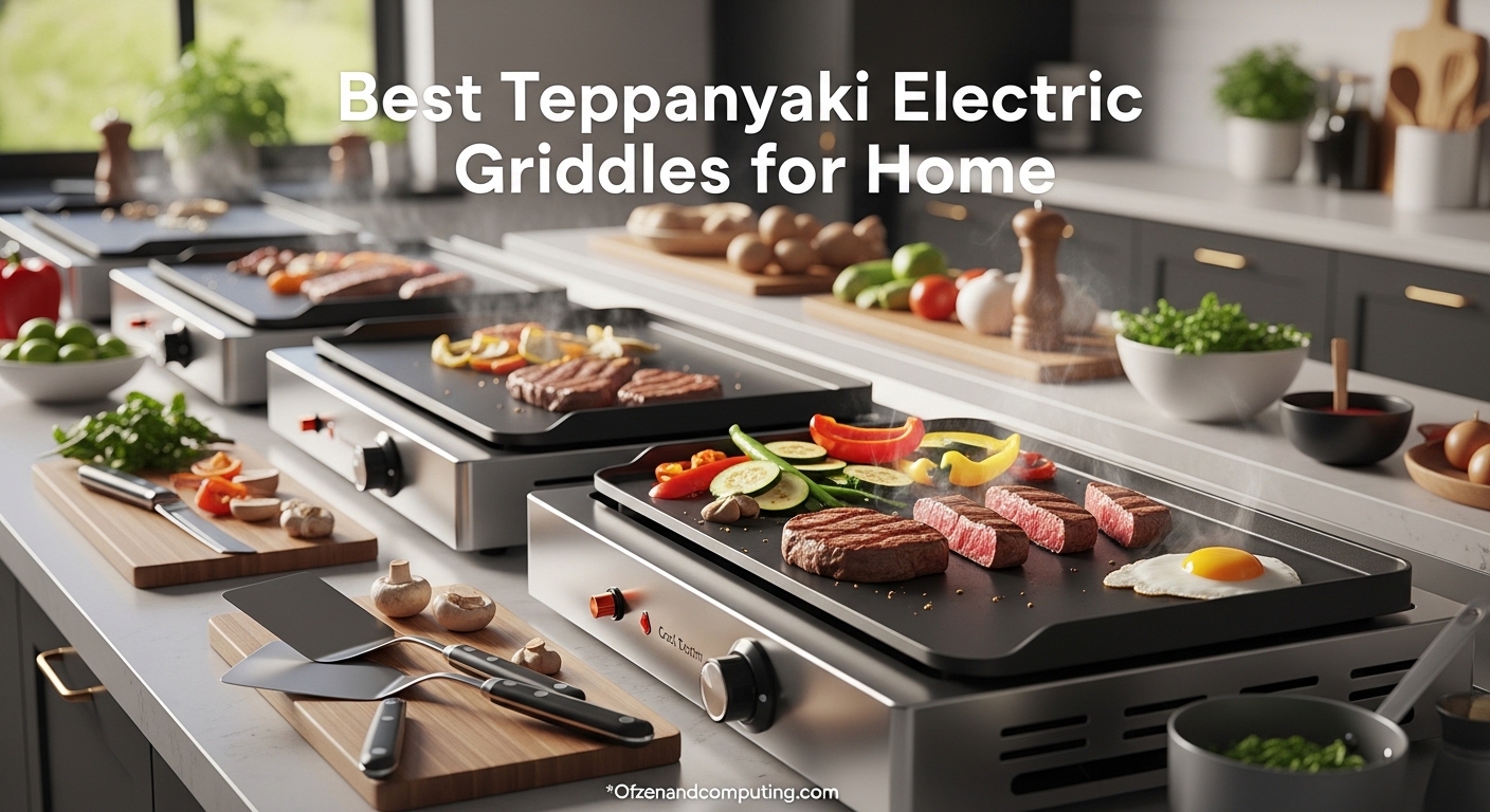 Best Teppanyaki Electric Griddles for Home